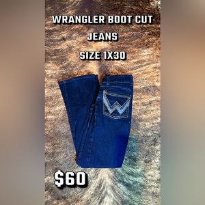 Wrangler boot cut jeans